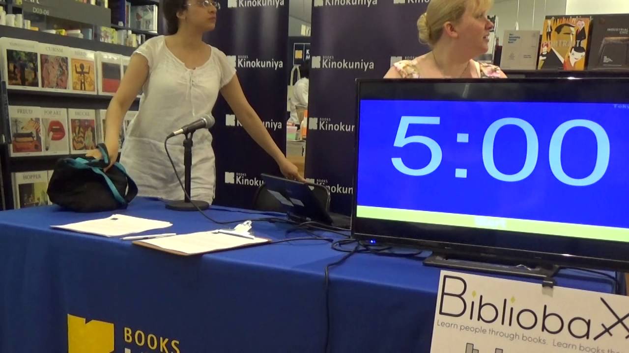 Bibliobattle at Kinokuniya New York