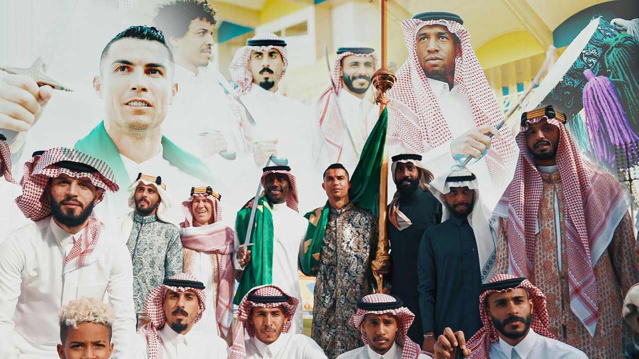 ثلاثة قرون من الشمـوخ والمجـد 💚 هكذا احتفلنـا في نادي النصر بـ #يوم_التأسيس 🇸🇦🤩