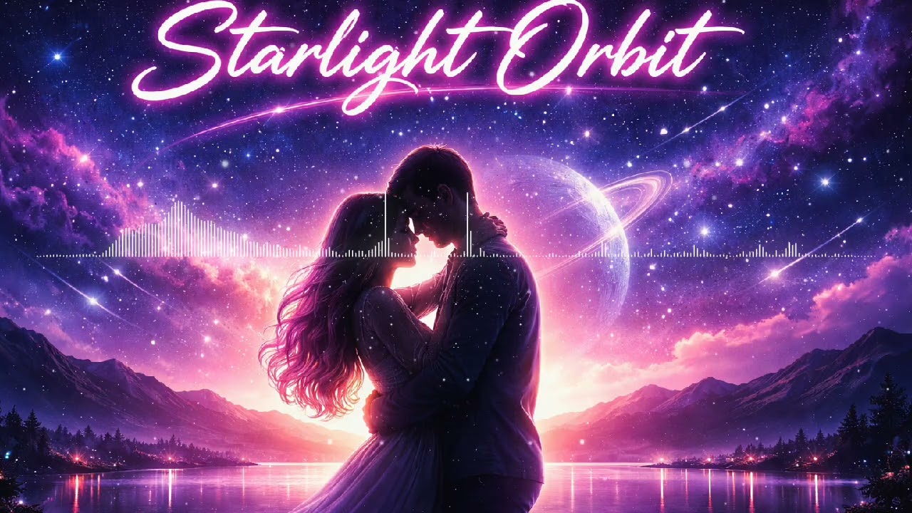 Starlight Orbit – Dreamy Electronic Love Song | Cosmic Romantic Synthwave