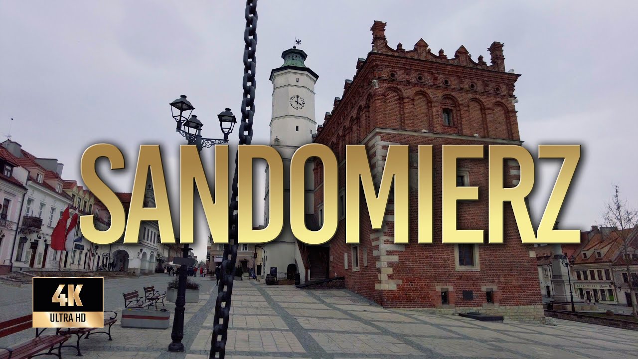 Sandomierz | Wiosna 2022 | Spacer po Sandomierzu | Binaural Audio 🎧 [4k]