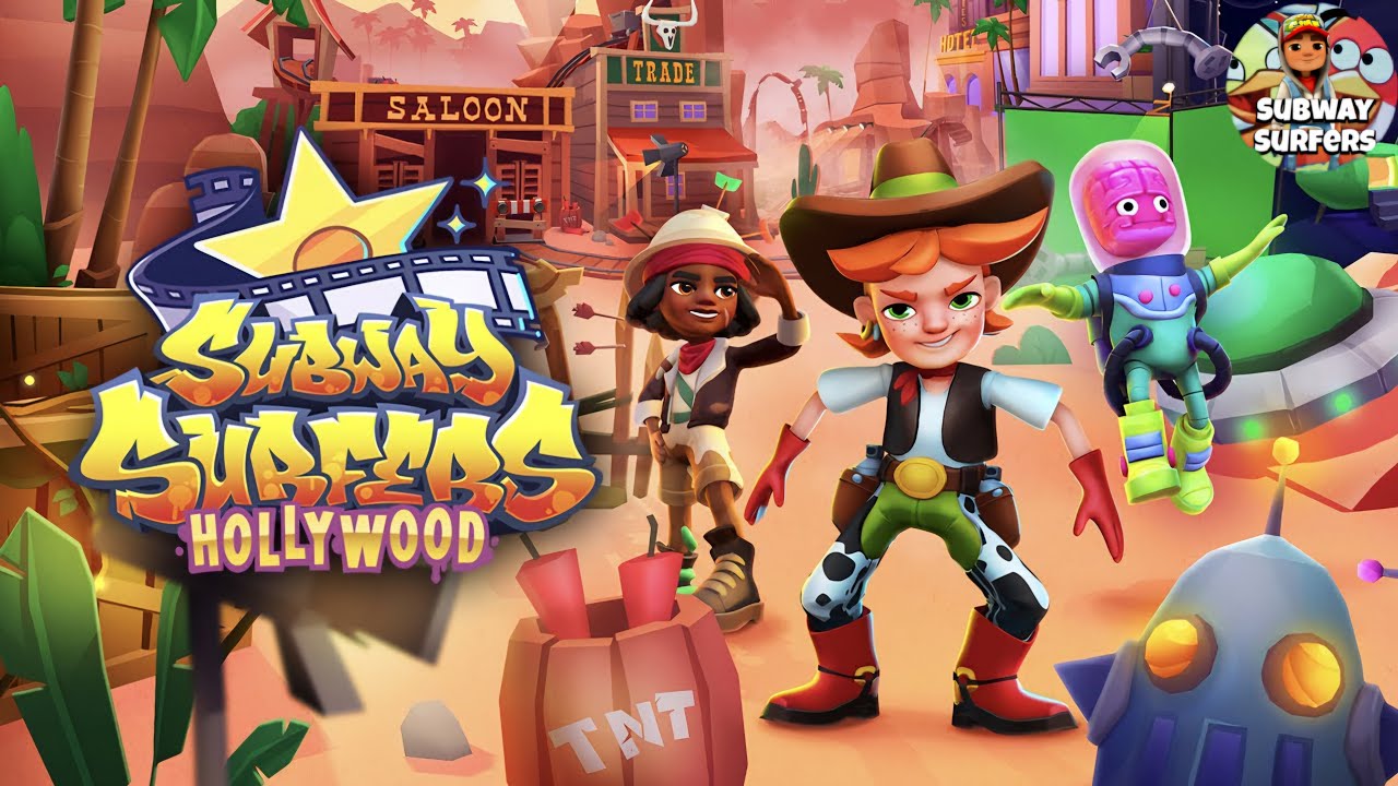 Subway Surfers Hollywood 2024 Music 1 Hour