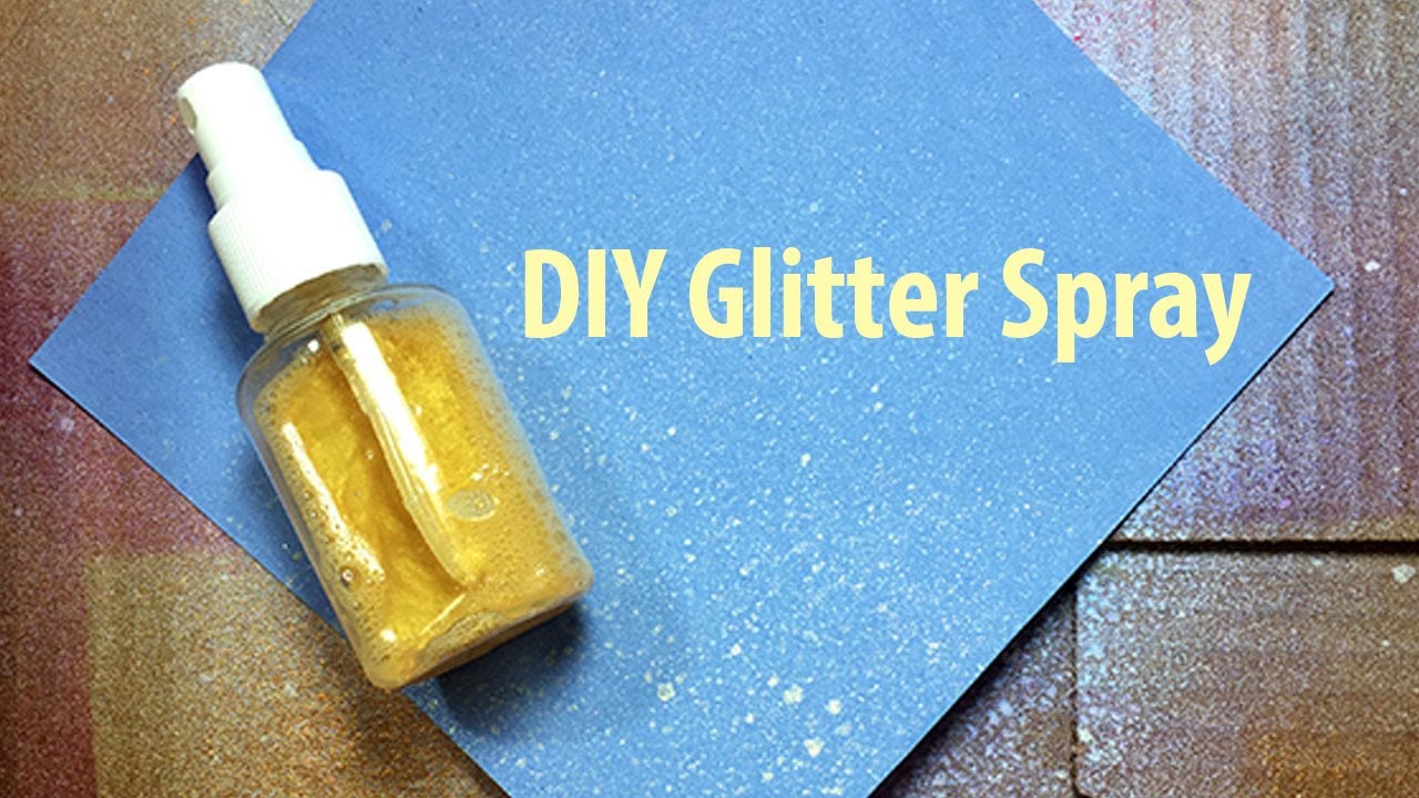 DIY Shimmer Spray - Dollar Store Craft