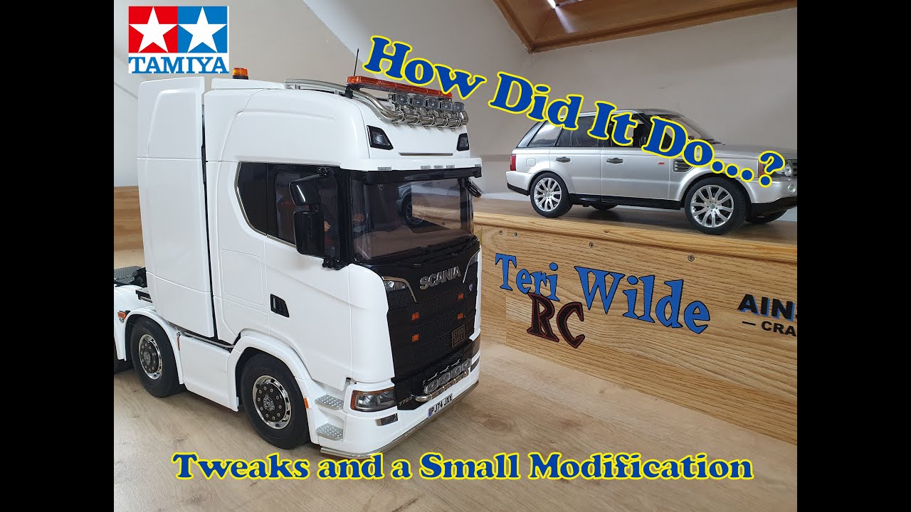 Tamiya Scania 770S - Tweaks and How It Did On Its FIRST Run - 4k