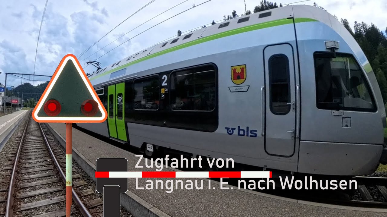 Multicam Zugsfahrt / train ride - S6 Langnau - Wolhusen