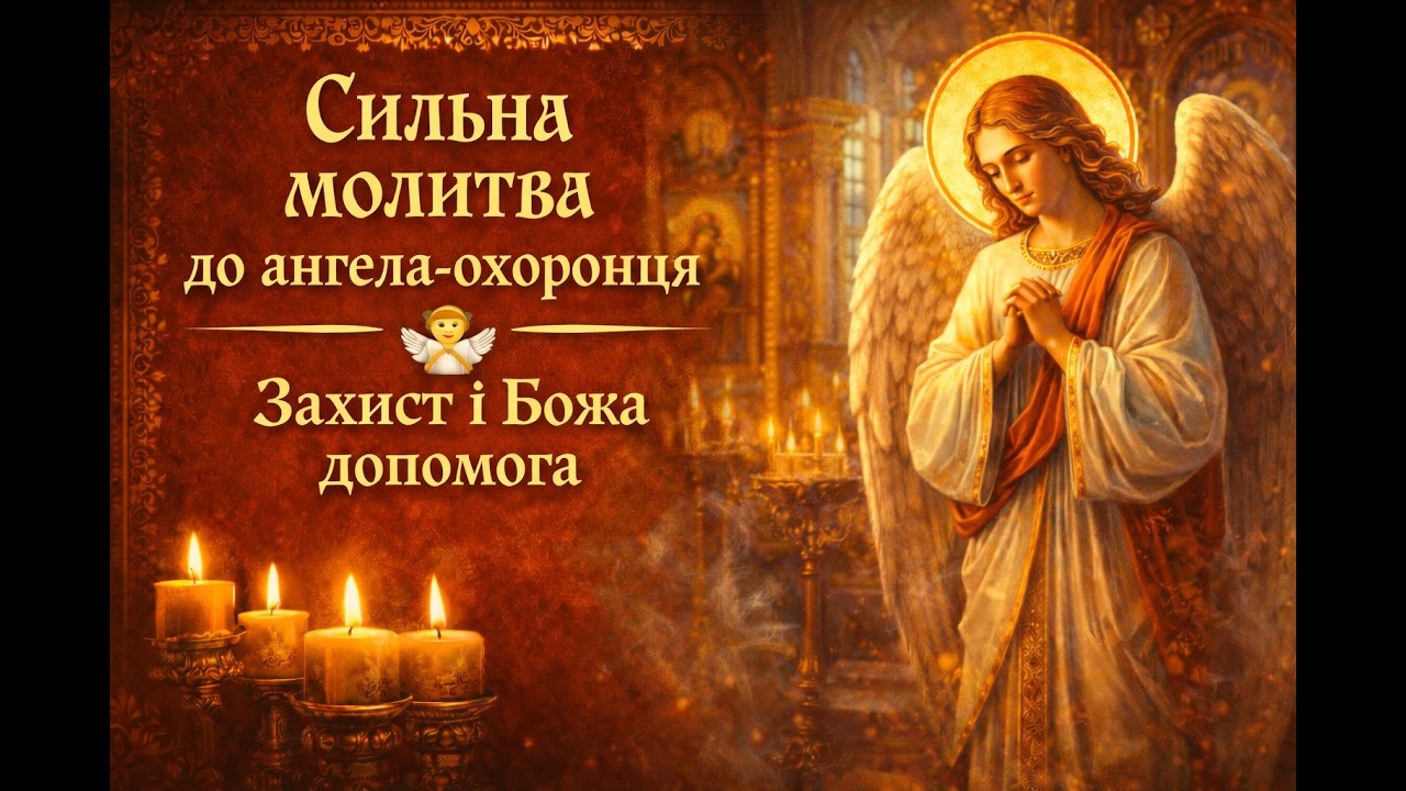 ☦️Сильна | Молитва до ангела | Православні піснеспіви українською🙏