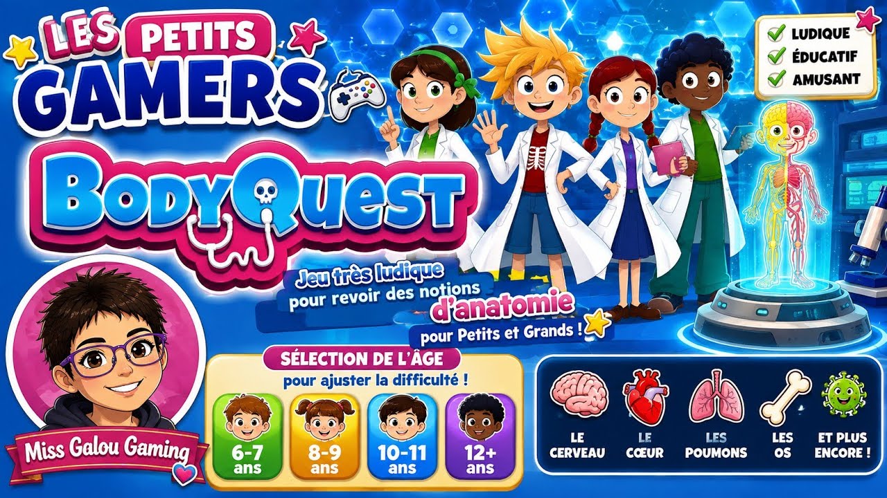 #06 - BodyQuest (Jeu éducatif) |FR| |SWITCH|