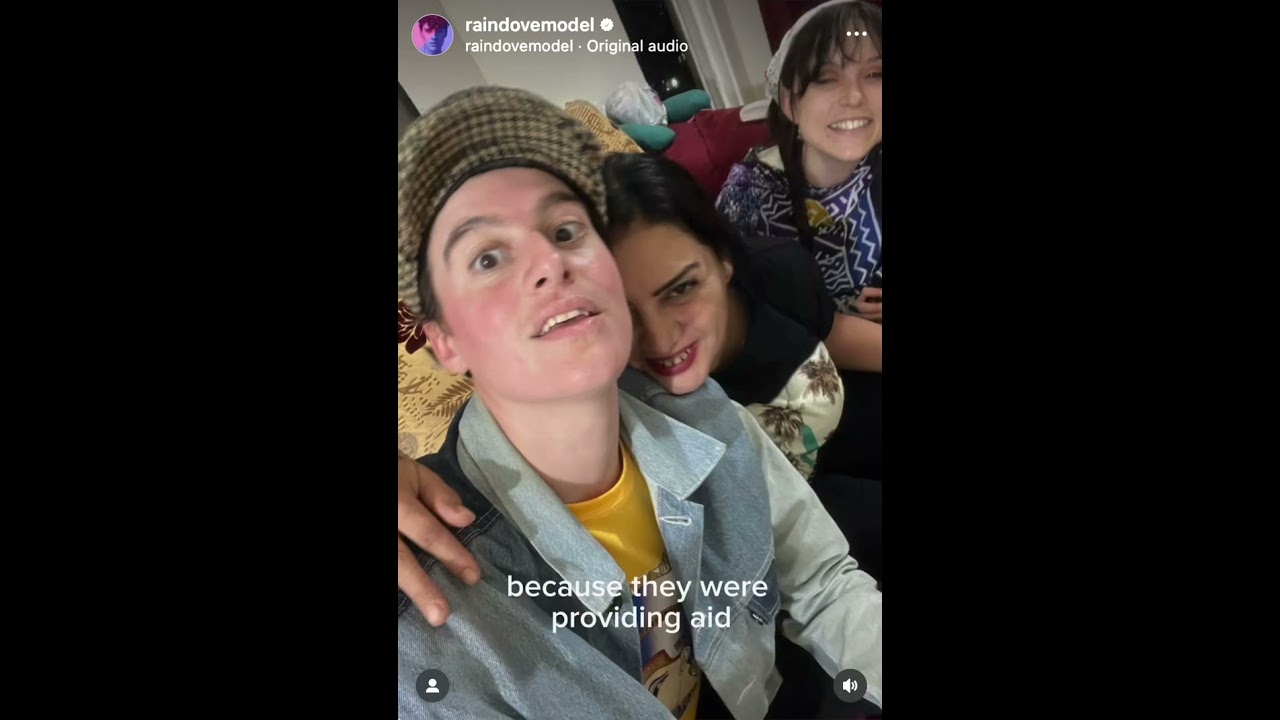 Rain Dove goes to Gaza openly queer