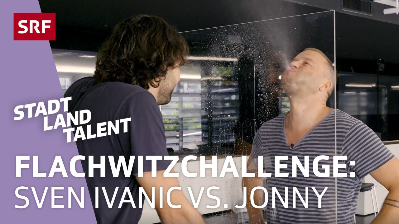 Flachwitzchallenge - Sven vs. Jonny  | Talente | Stadt Land Talent 2021 | SRF