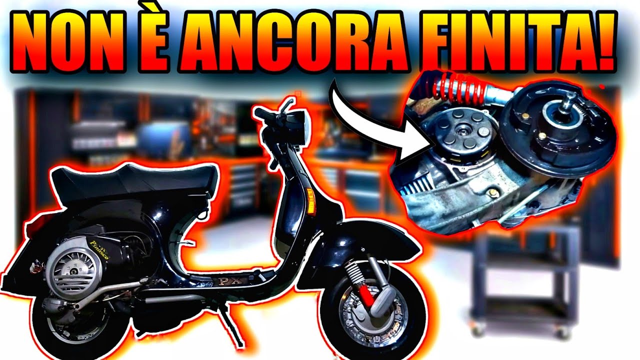 VESPA 180 PINASCO CAMBIO FRIZIONE ED ALTRI LAVORI!! || *divertente😂*