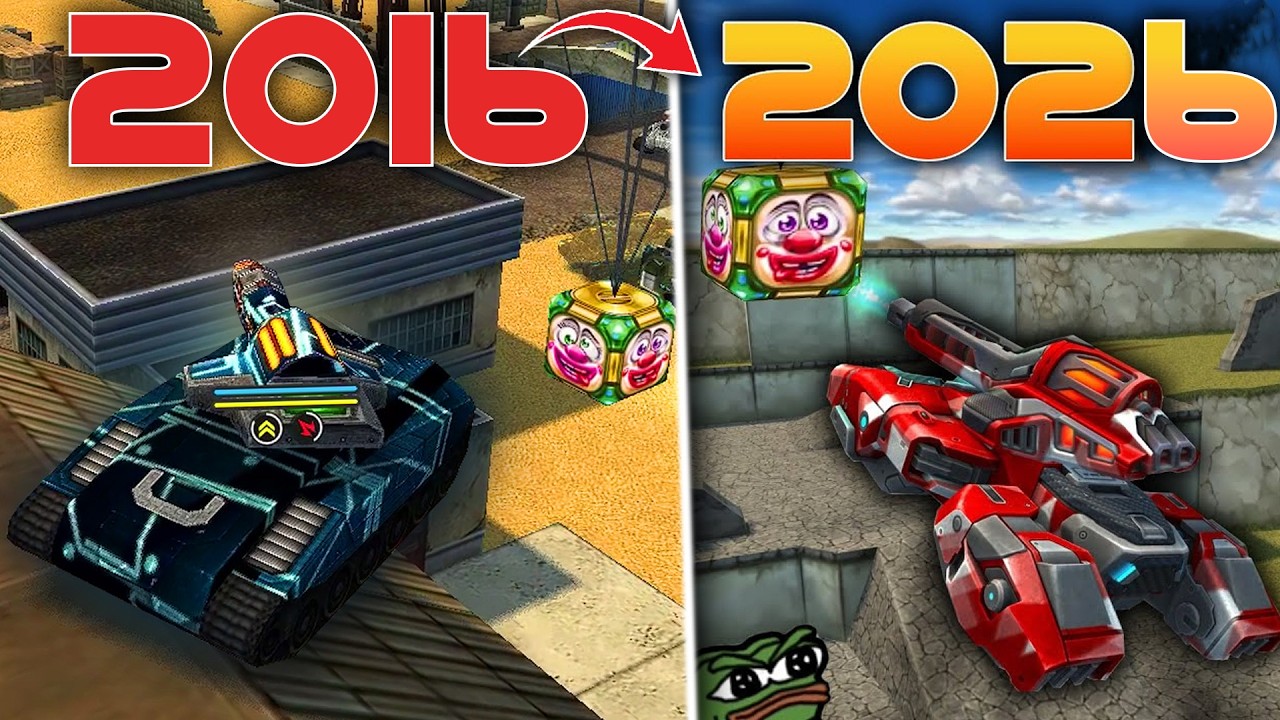 Первоапрельская шутка Tanki Online 10 лет спустя...2026