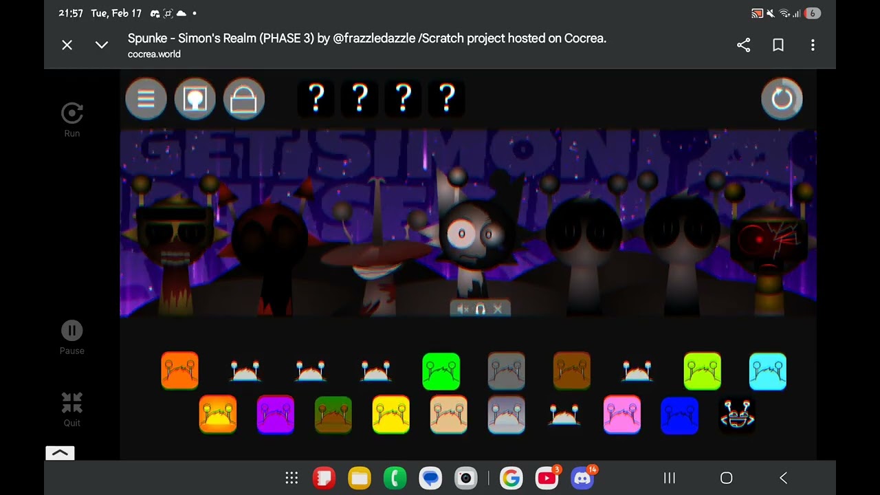 Simon time phase 3 mix