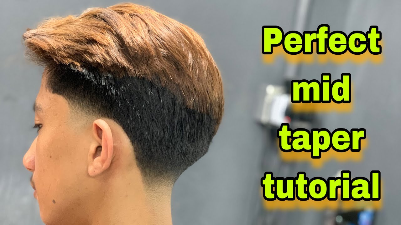 BARBER TUTORIAL, MID  TAPER FADE HAIRCUT ,pemula Wajib coba Cara Ini 💈