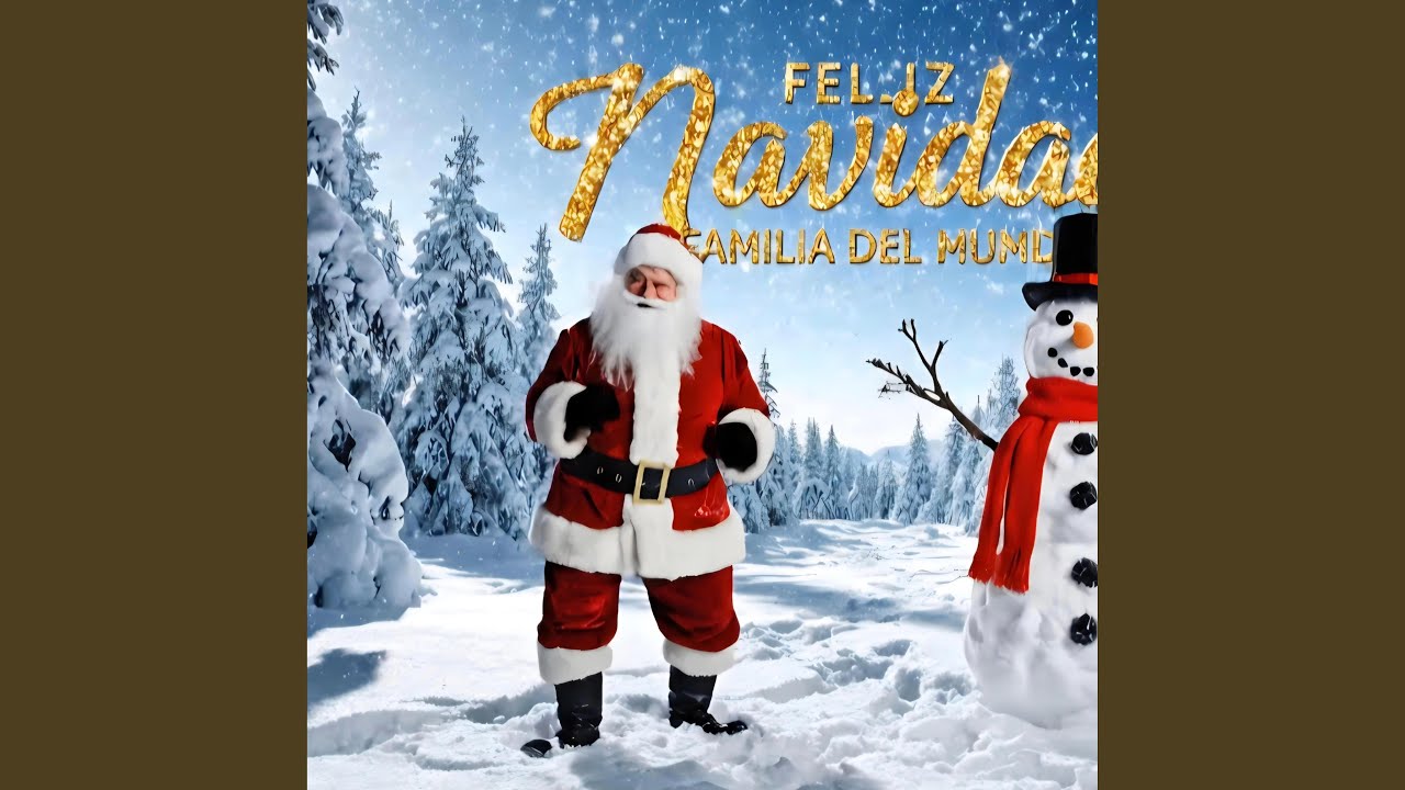 FELIZ NAVIDAD FAMILIA DEL MUNDO TECHNO-POP. GRUPO KANOORAS