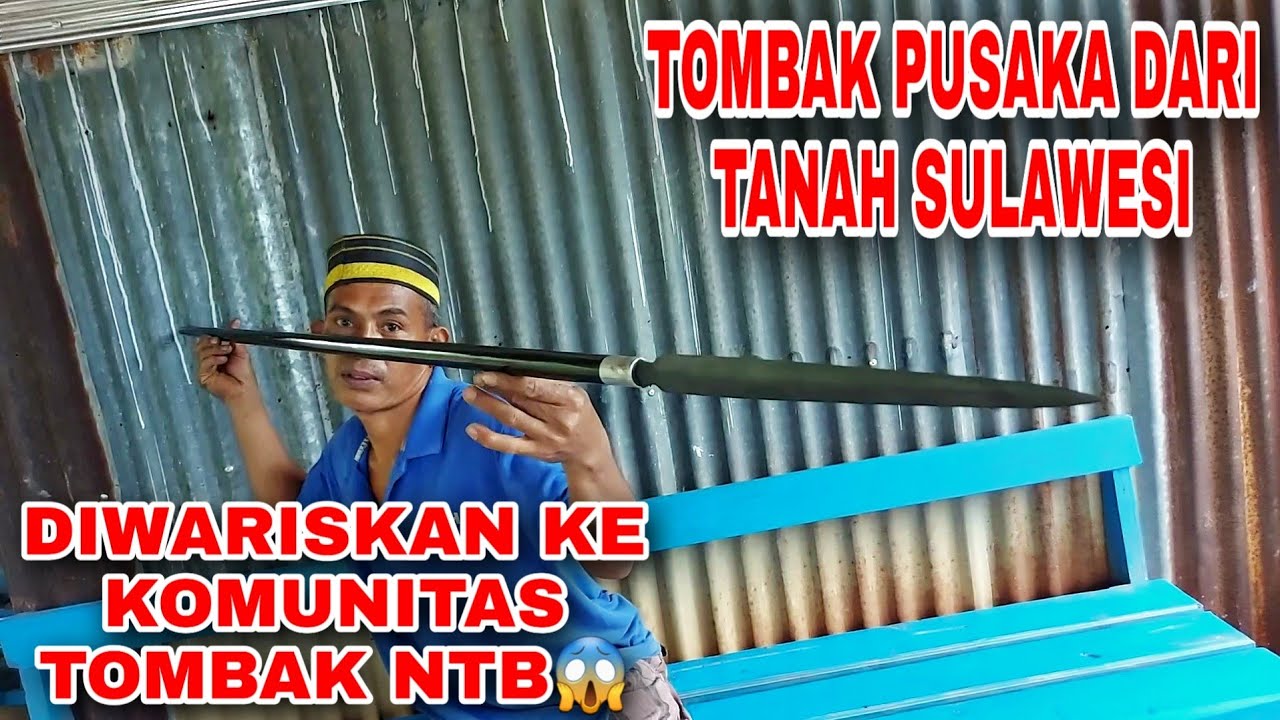 🔴Ritual Pembuatan Khusus Tombak Tanah Bugis Yang Akan Di Wariskan Kepada Komunitas Tombak NTB