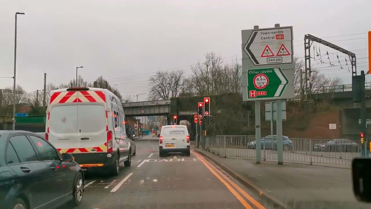 😍 DRIVING IN LUTON 🌧️Town Centre 🚘January 2026 ✴️Bedfordshire 😎UK 😊England 🇬🇧