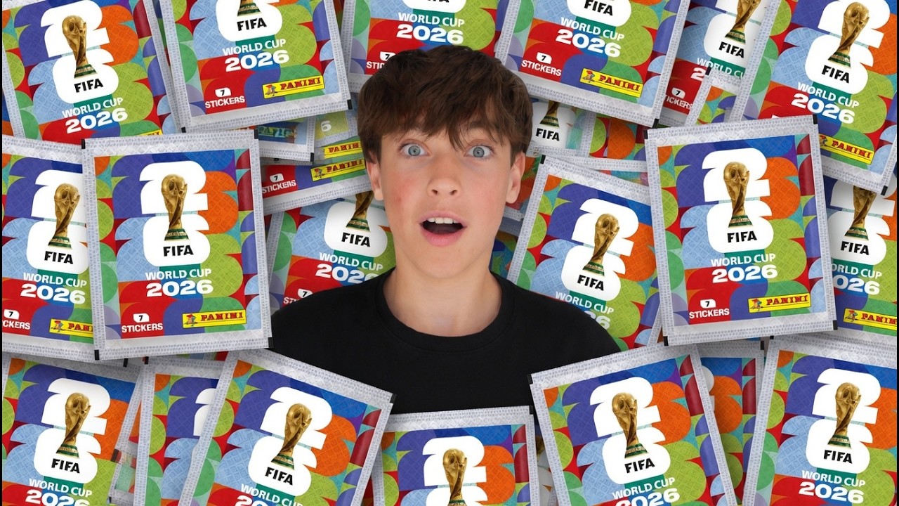 Abrimos 100 Sobres de Stickers MUNDIAL 2026 Panini