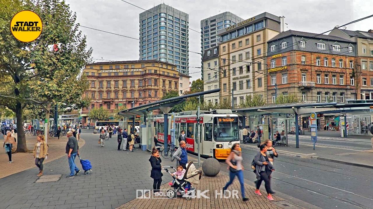 Mainz, Germany 🇩🇪 | Walking around Mainz Central Station (Hauptbahnhof)