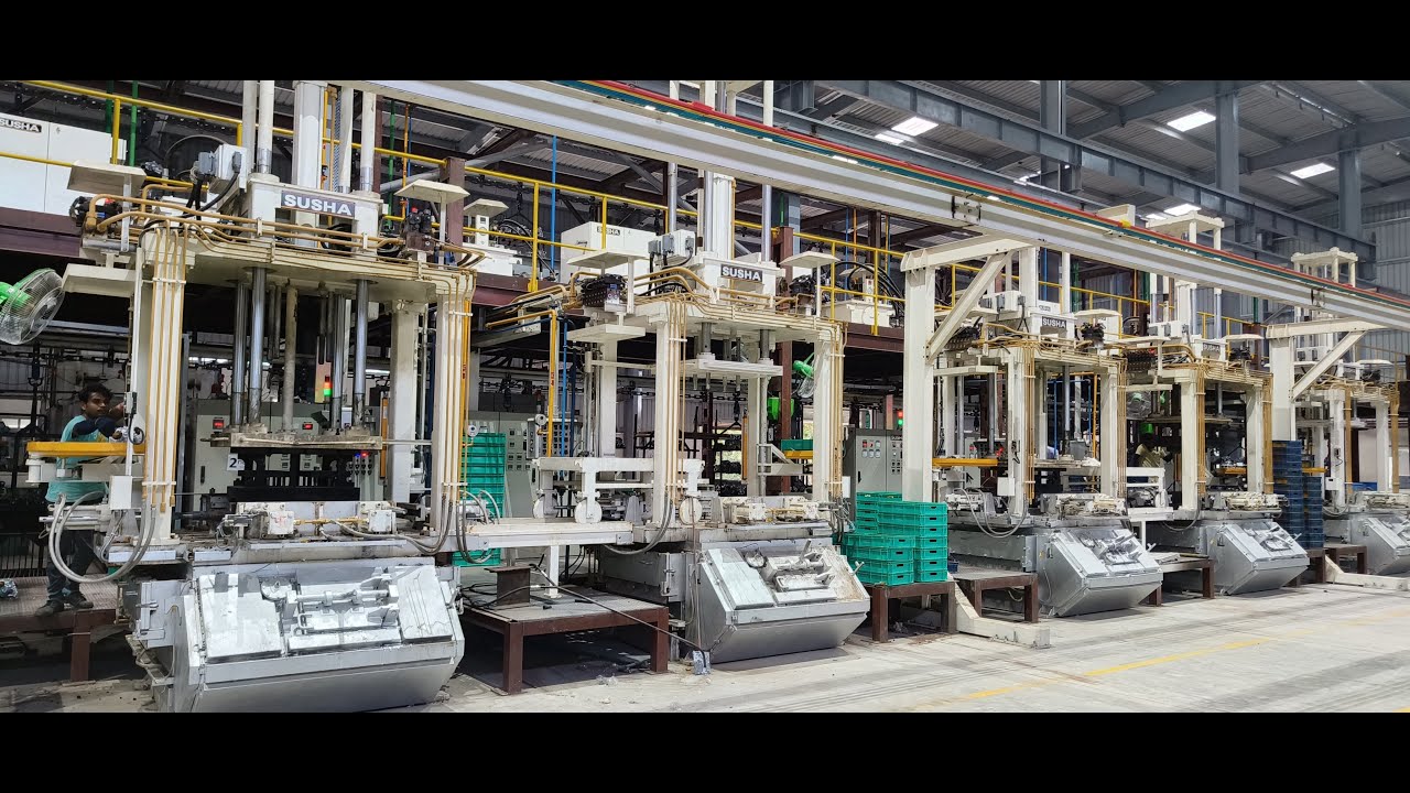 Low Pressure Die Casting Machine (LPDC) | Aluminum Castings | SUSHA