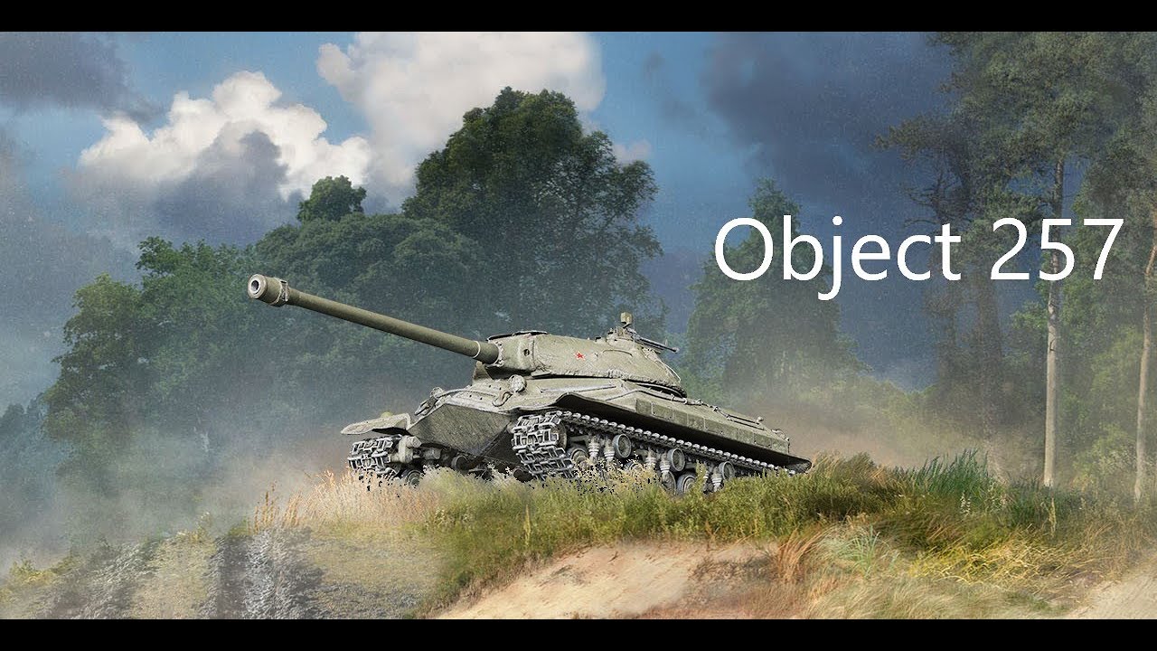 #331 Object 257 6.2k combined damage stock gun 砂の川 【wot console ps5】