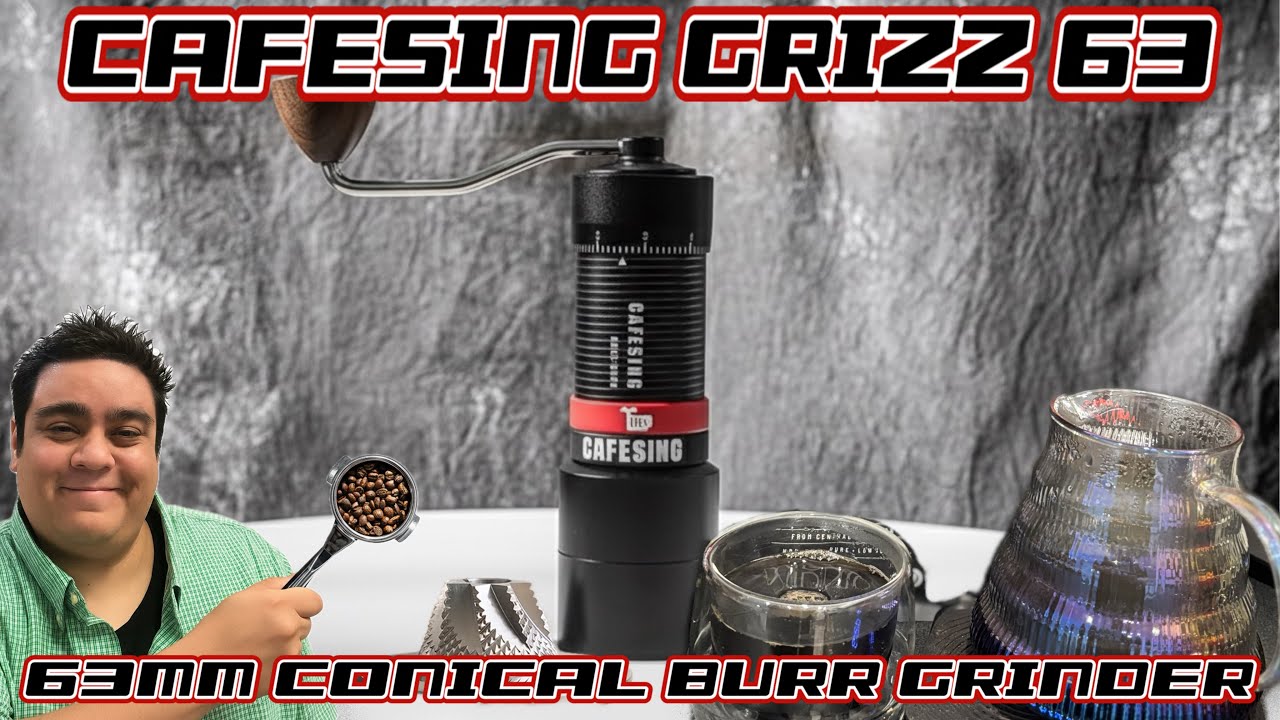 Обзор CafeSing GRIZZ 63 | Ручная кофемолка с коническими жерновами 63 мм, протестированная для эс...