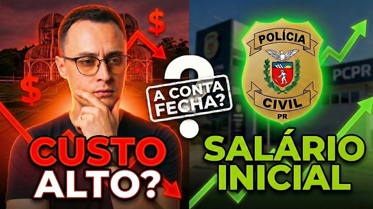 Dá para VIVER BEM na PCPR? Avaliei o custo de vida e o salário!