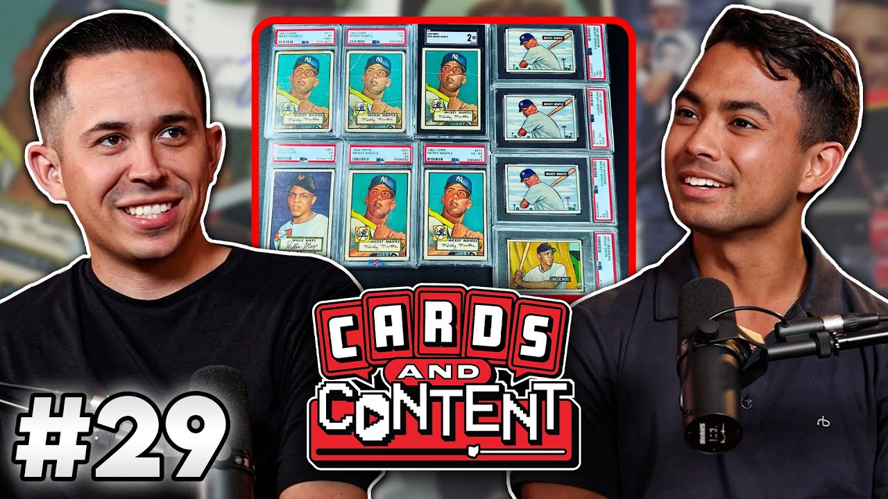 The Strategies Behind Trading and Selling HIGH END Sports Cards | C&C Ep. 29