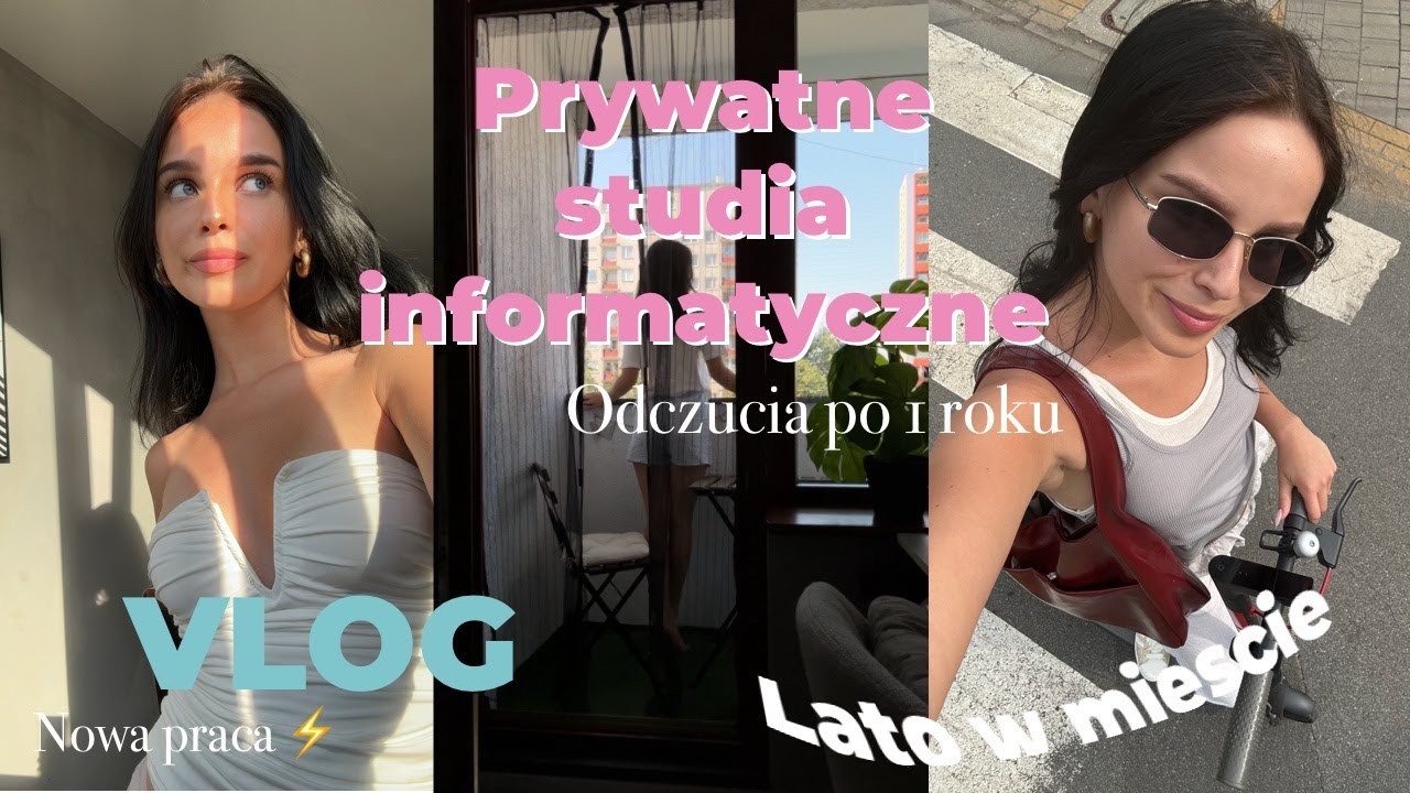 Prywatne studia informatyczne | Nowa praca | VLOG