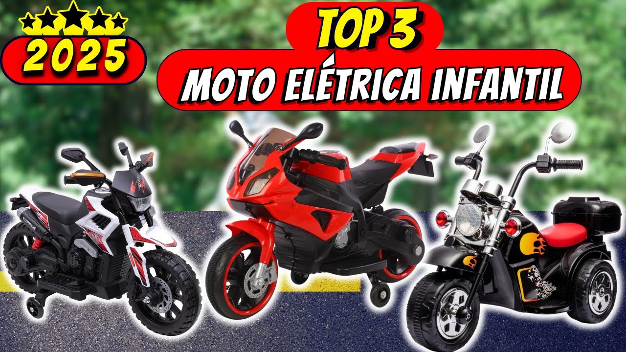 TOP 3 Melhores Motinhas Elétricas para bebê de 2025