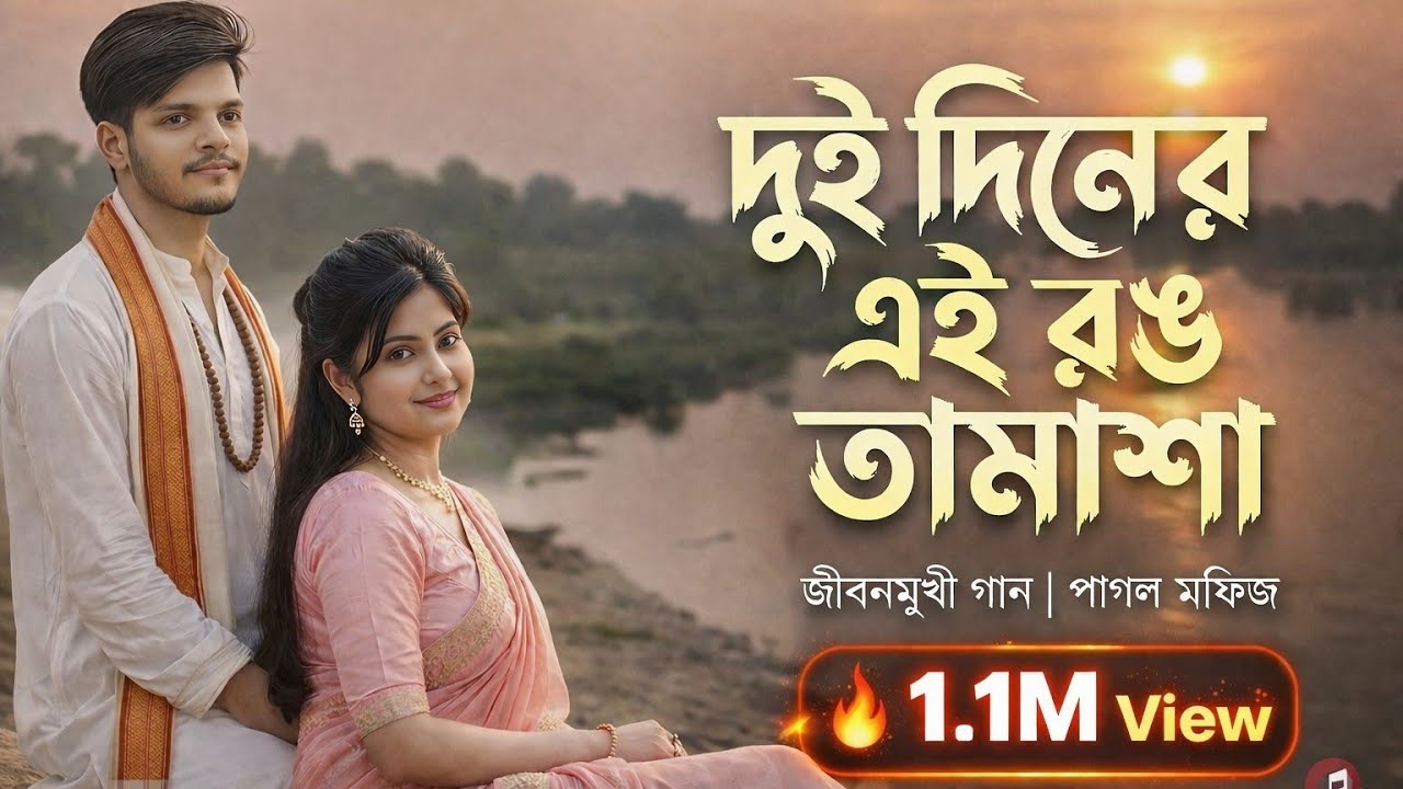 দুই দিনের এই রঙ তামাশা রে | Dui Diner Ei Rong Tamashare |Official Music Video l Prio music official