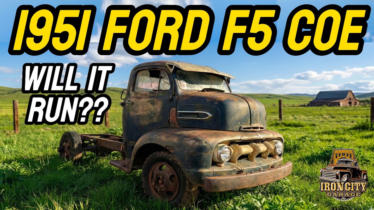 Abandoned 70 Years! Will This '52 Ford COE Flathead V8 Start?
