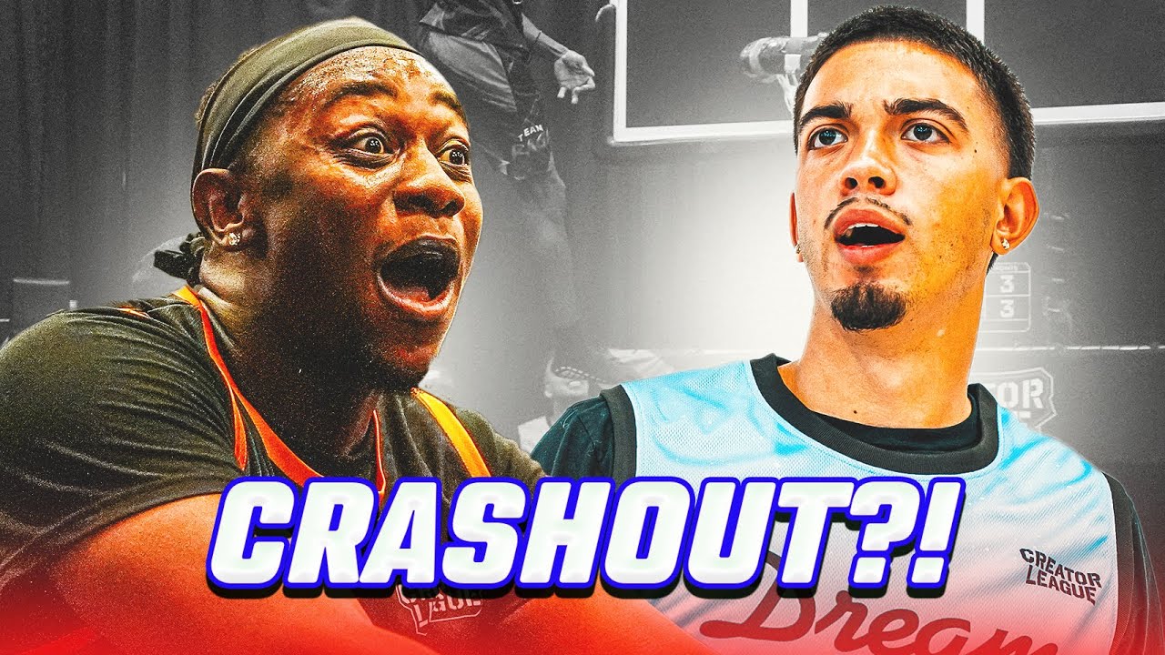 Craziest Trampoline BASKETBALL Game EVER!? Cam Wilder, Tylil, JDub, and Dezz get PHYSICAL!