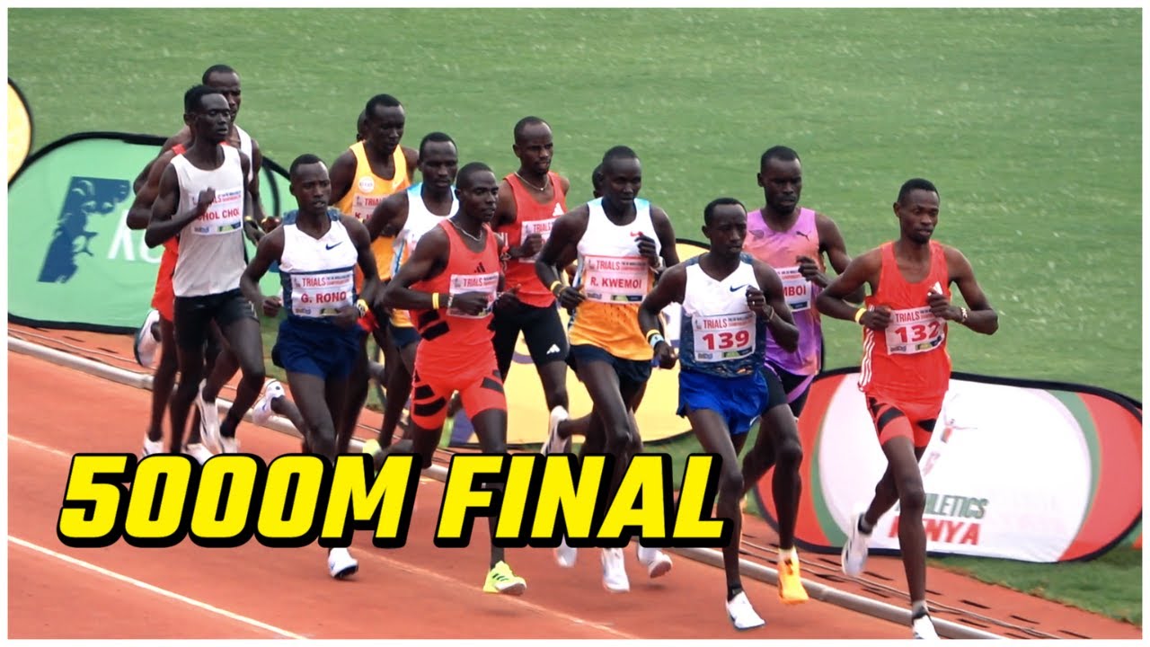 Men's 5000m Final Epic Clash! || World Athletics Championships Trials 2025