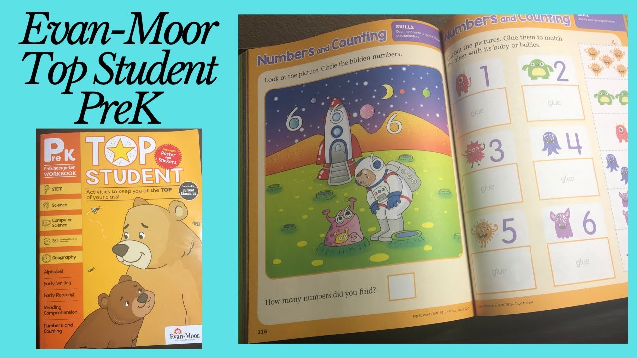 Evan-Moor Top Student Pre-K Flip-Through & Review
