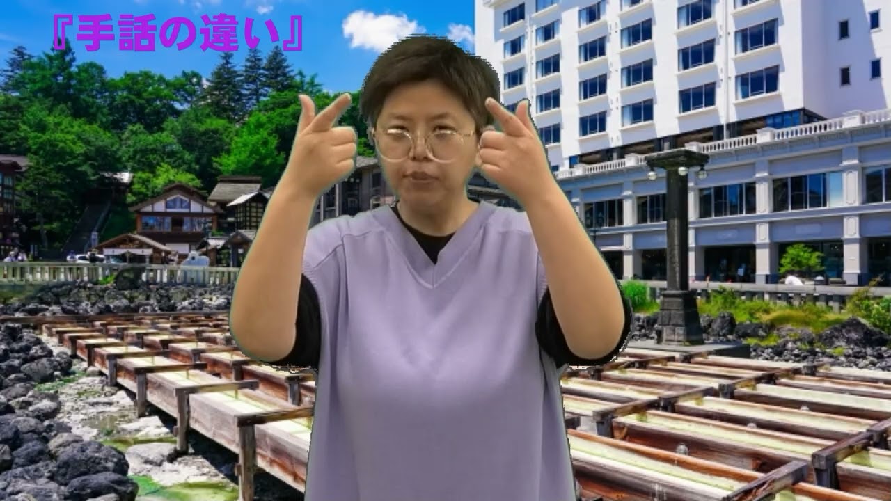 【20260309】手話の違い