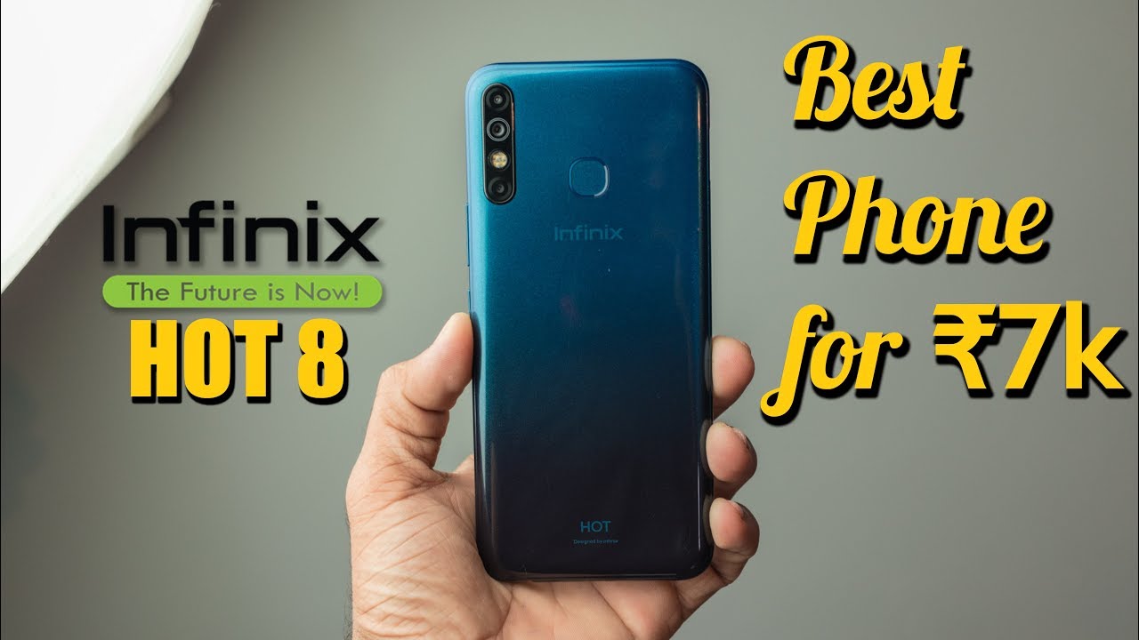 Infinix Hot 8 Full in-Depth Review With Pros and Cons - Best Smartphone For ₹7k