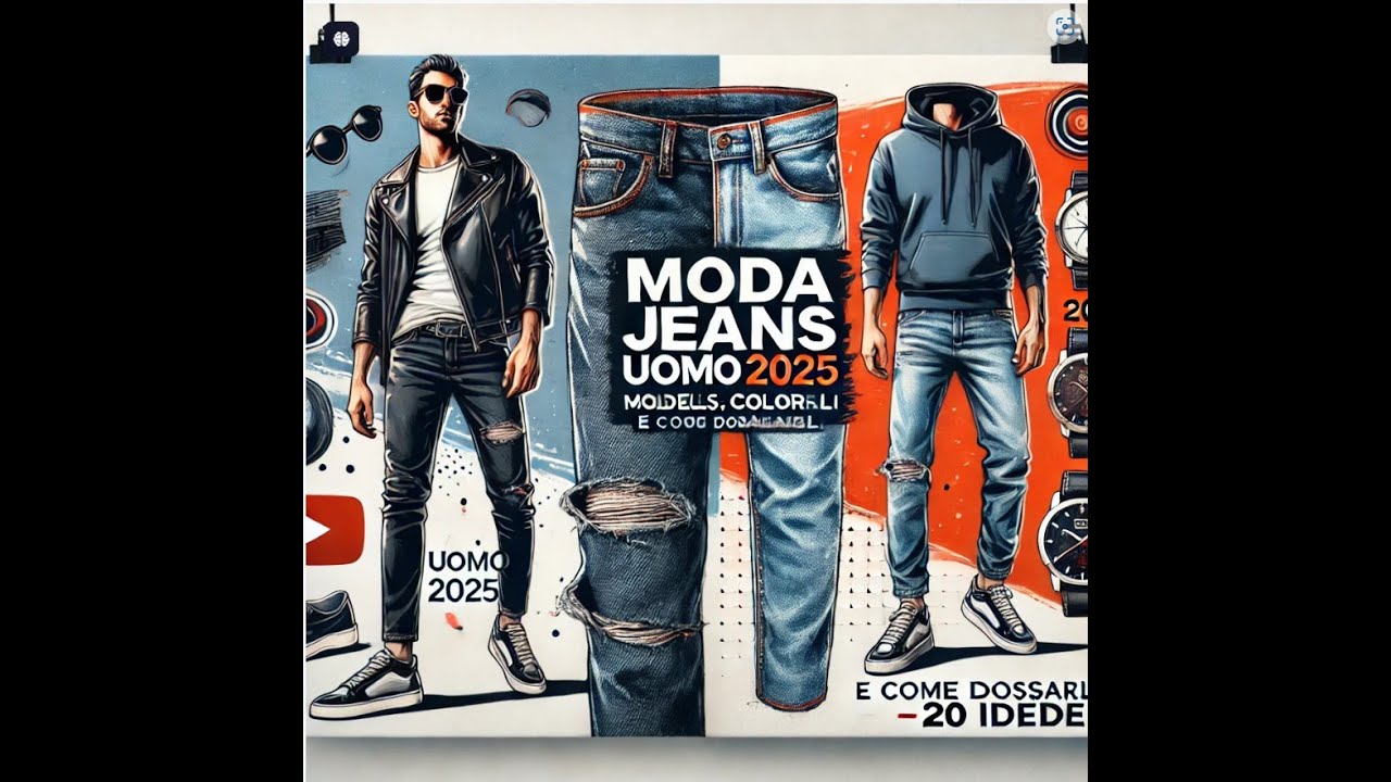 Jeans Uomo 2025: 20 Idee di Stile con Modelli e Colori Imperdibili!