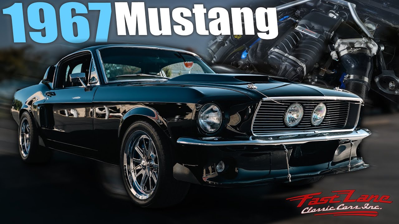 1967 Mustang Resto-Mod with Supercharged Coyote Power! - For Sale at Fast Lane Classic Cars!