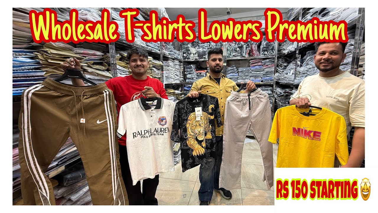 🤩Premium T-shirts Wholesale Lowers Direct From Manufacturer Ludhiana . 
