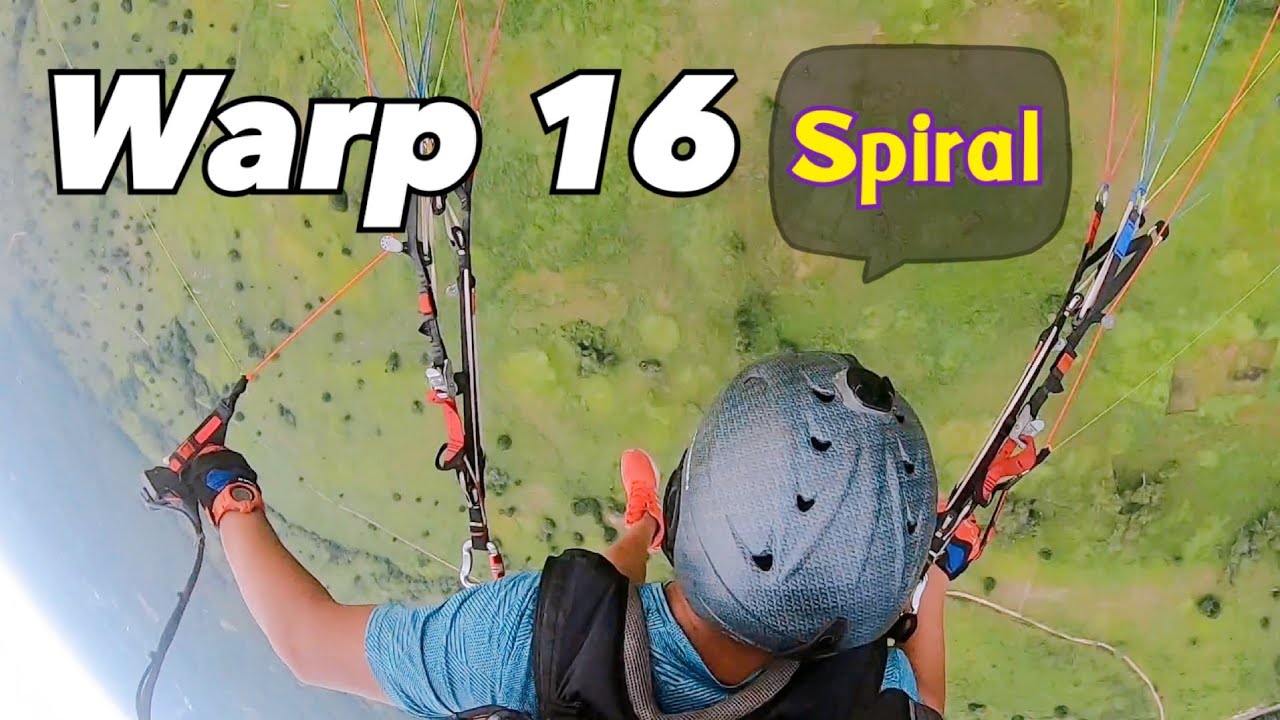 Paramotor #Spiral | Dudek Warp 16 & polini Thor 250