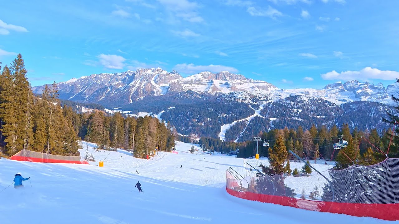 Ski Descent in 5 Laghi | Slopes 88, 85 & 93 – Madonna di Campiglio ⛷️Stabilised POV