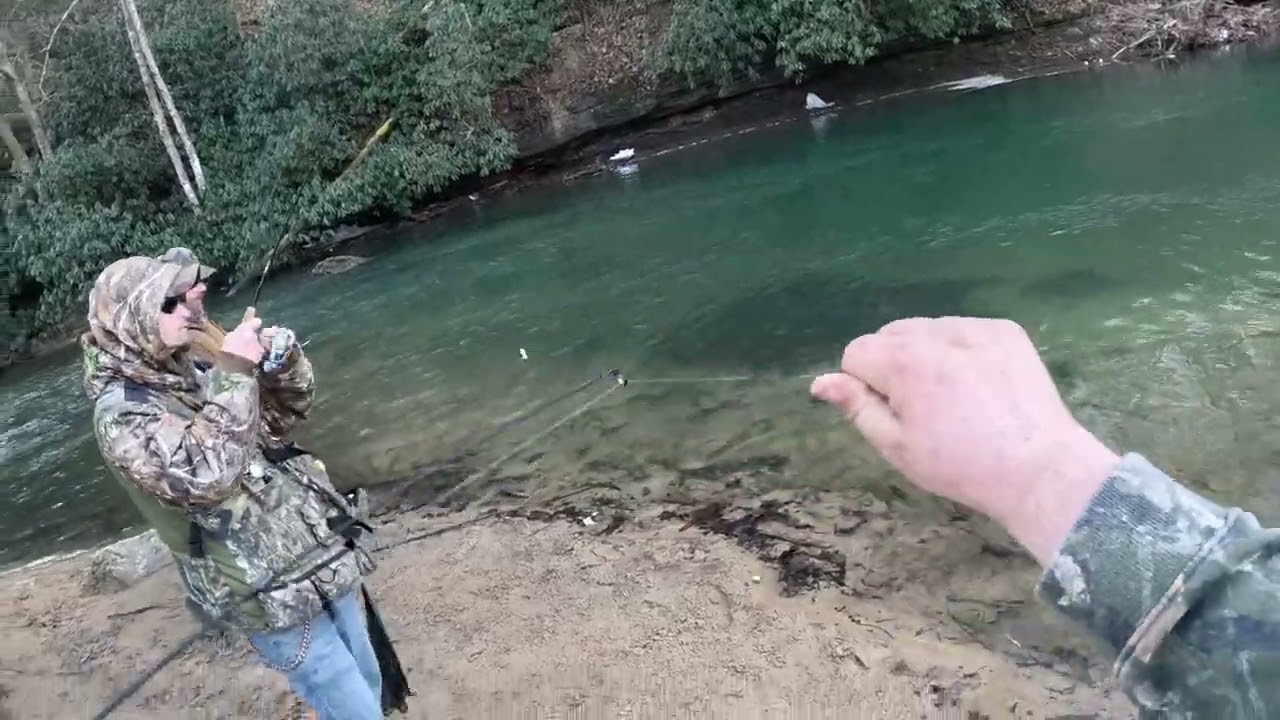 Day 2 Trout fishing the little kanawha