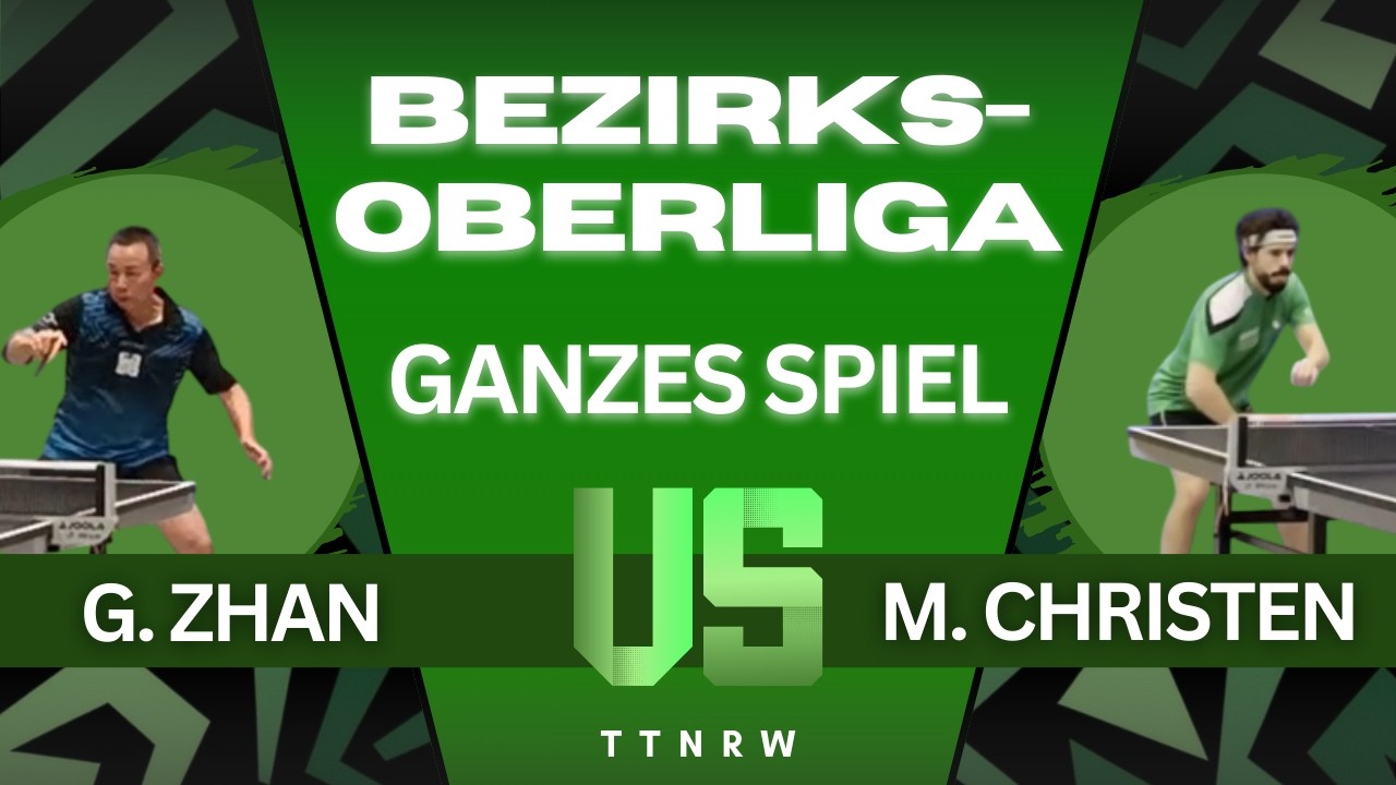 300 Punkte Unterschied in der BOL🏓 | G. Zhan (2098) : M. Christen (1831)