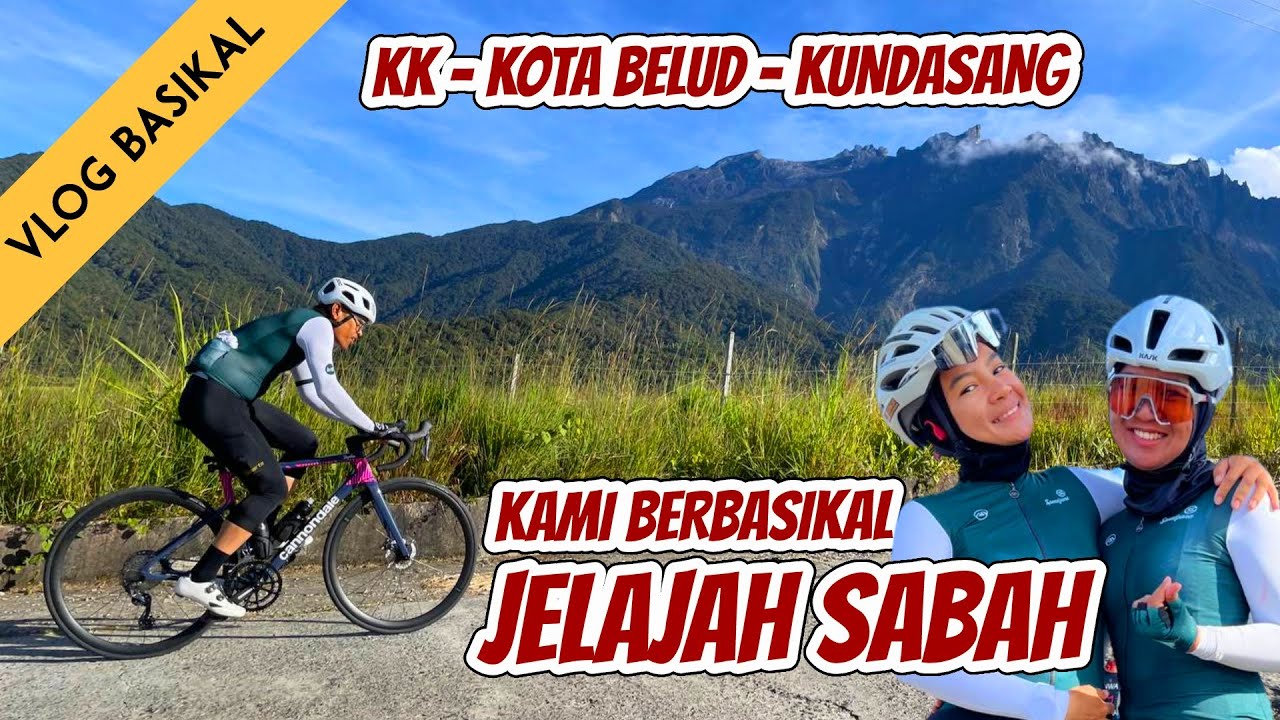 KAYUH NAIK GUNUNG. KOTA KINABALU - KUNDASANG 2,800 METER ELEVATIONS.