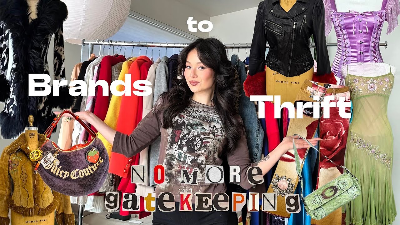 I’m Done Gatekeeping: The BEST Brands to Thrift (Thrift Haul + Quality, Statement & Y2K Haul)
