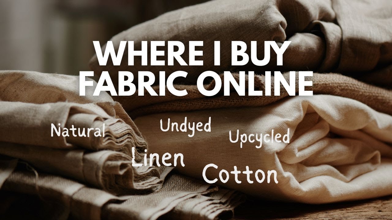 My go-to Sources for Natural Fibers (Canadian Online Fabric Shops)