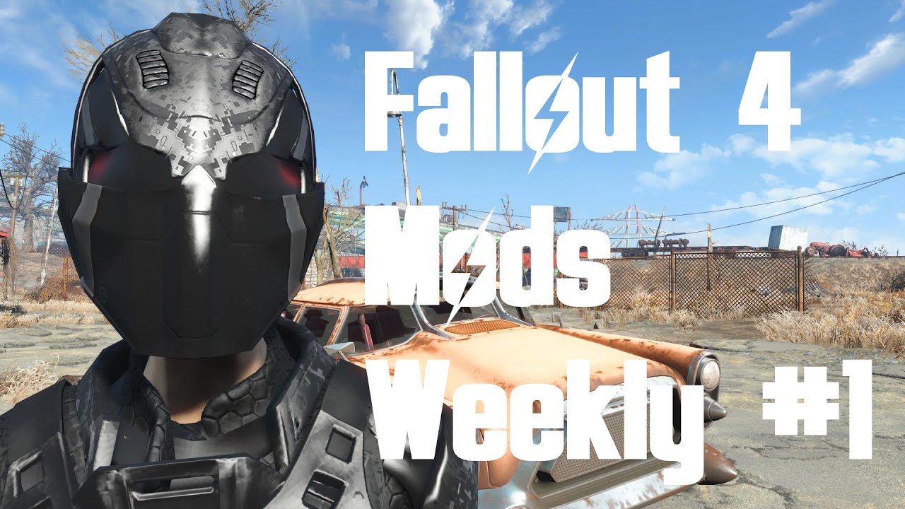 Fallout 4 Mods Weekly 1 - M2216, Armored General, Vivid Fallout - Trees, Better Stores