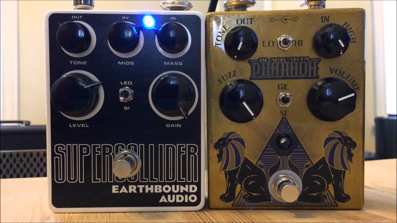 Earthbound Audio Supercollider Demo w/ Black Arts Toneworks Pharaoh Fuzz Comparison