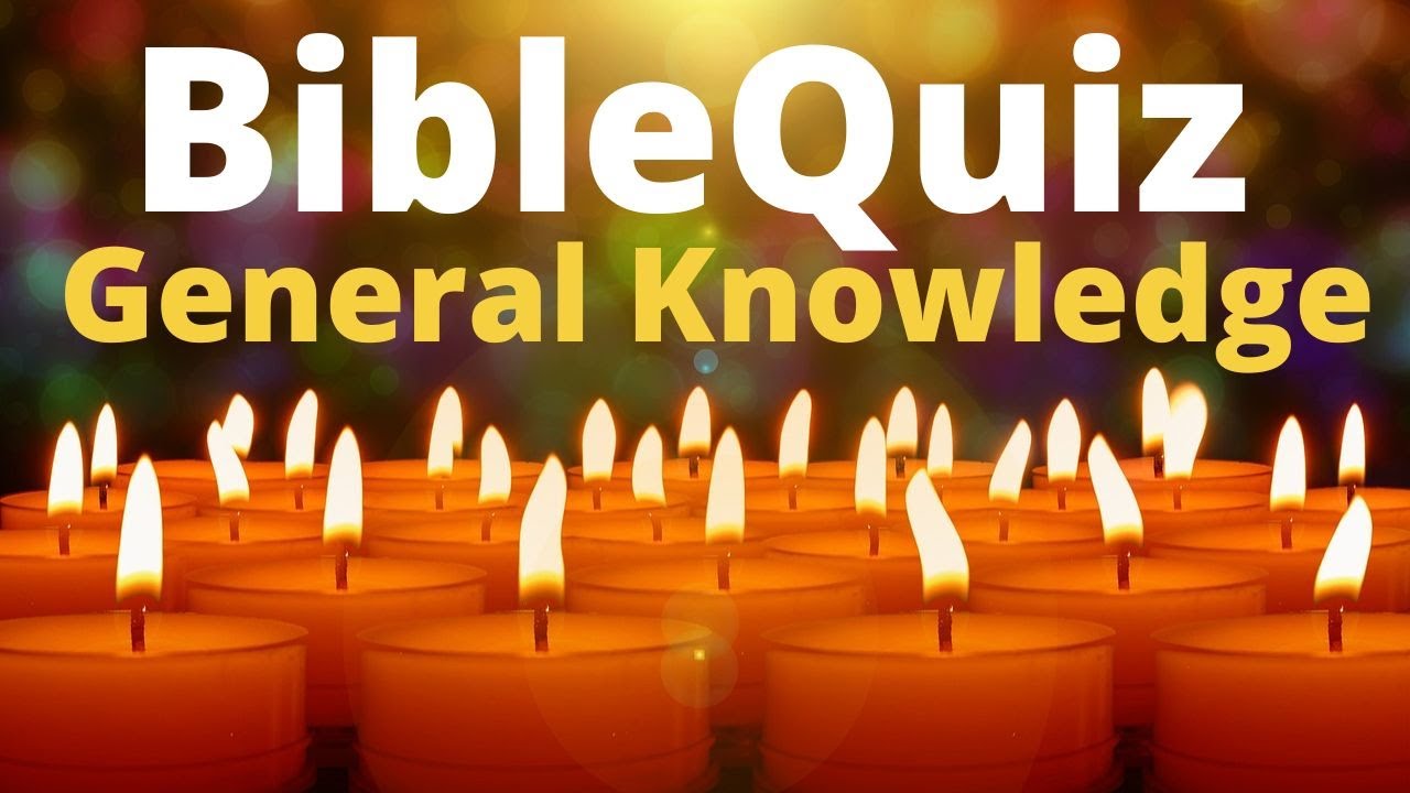 Bible Quiz | Mix of 20 Easy, Medium & Hard Questions
