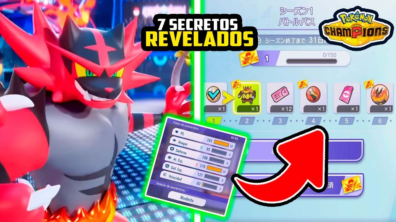 ✅Esto es una LOCURA: 7 SECRETOS REVELADOS de Pokémon Champions que tienes que SABER