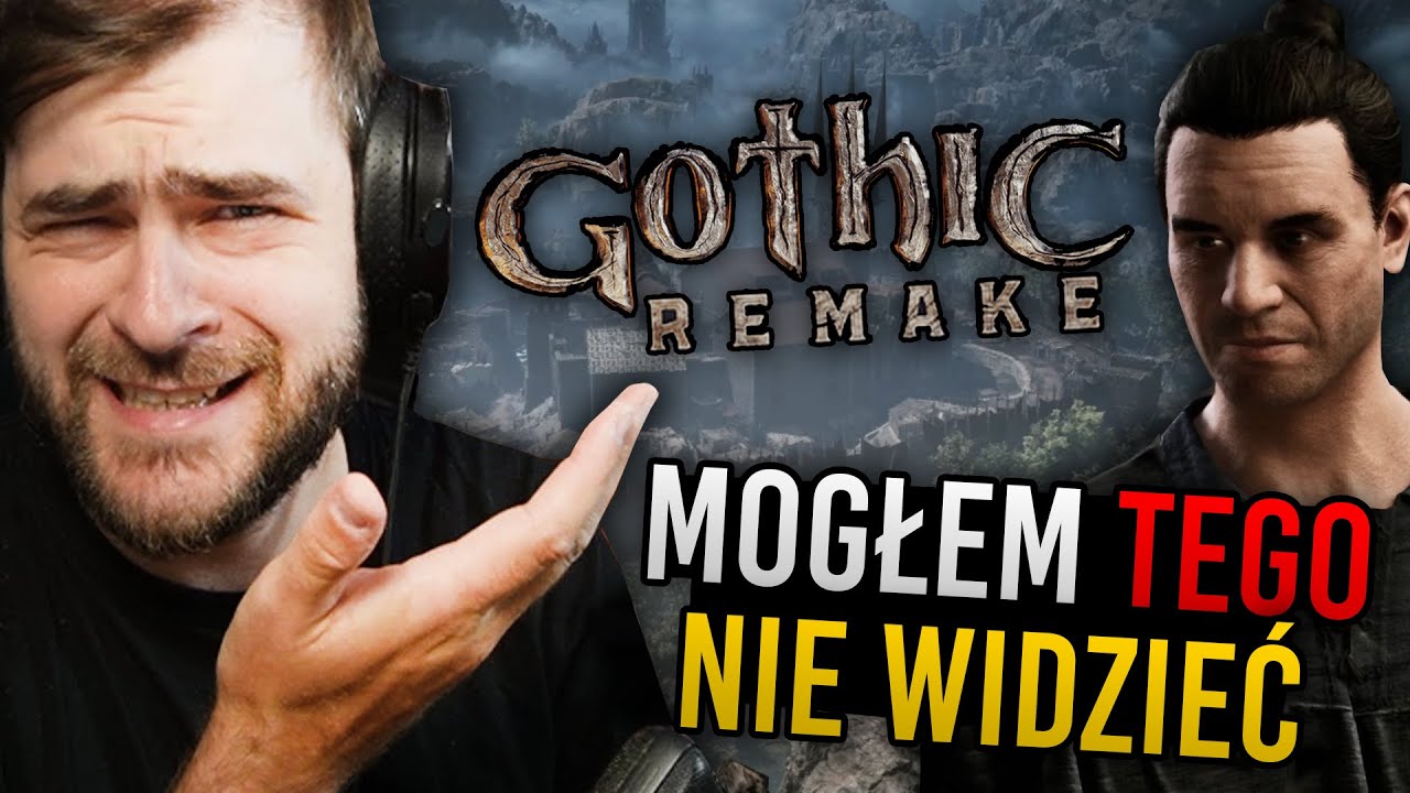 Gameplay Gothic Remake wygląda PASKUDNIE! To DOBRZE czy ŹLE? @bonkol